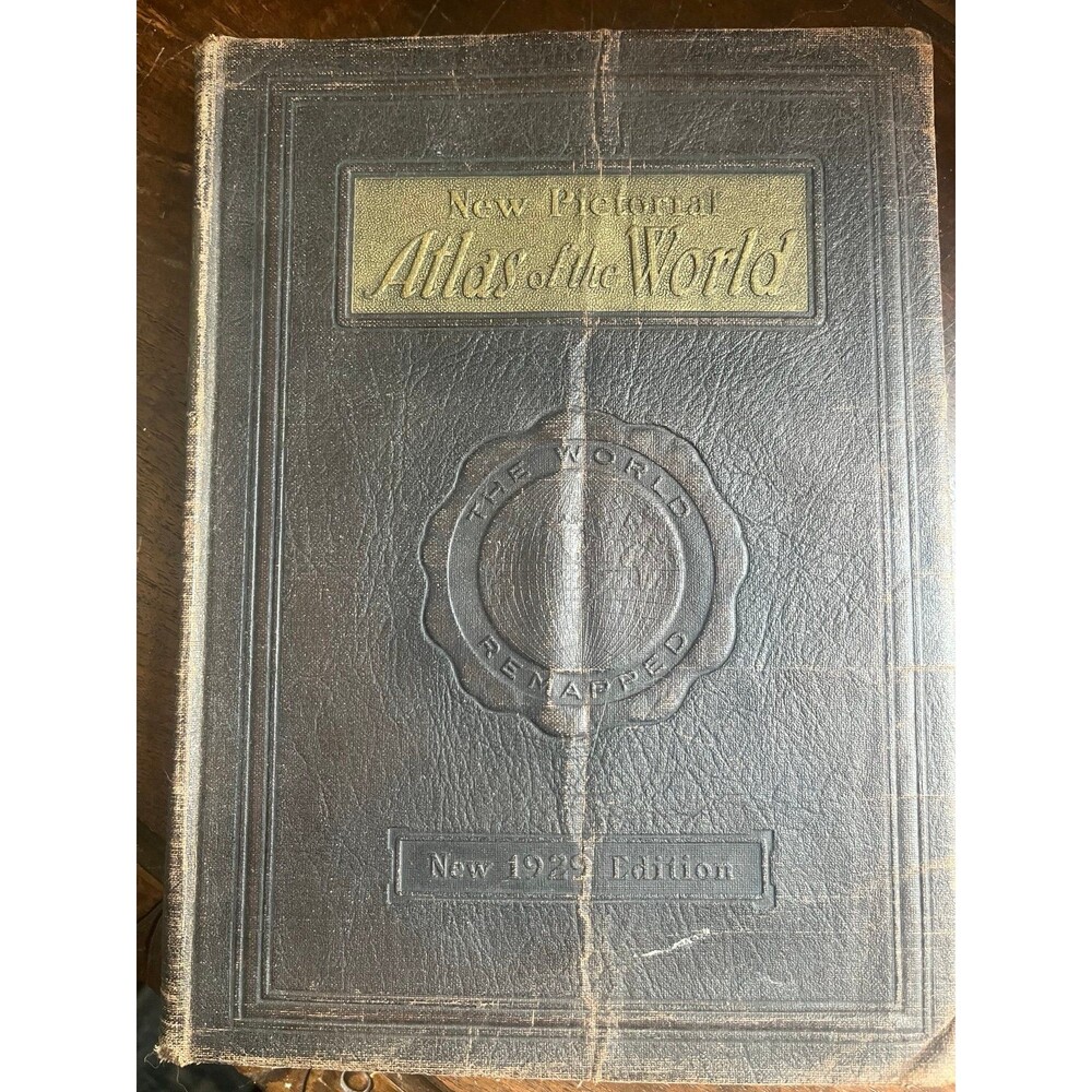 1929 New Pictorial Atlas of the World